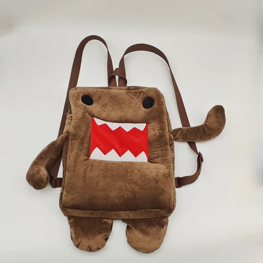 Zaino in peluche Domo Kun – Graziosa borsa a tracolla piccola per donne e uomini