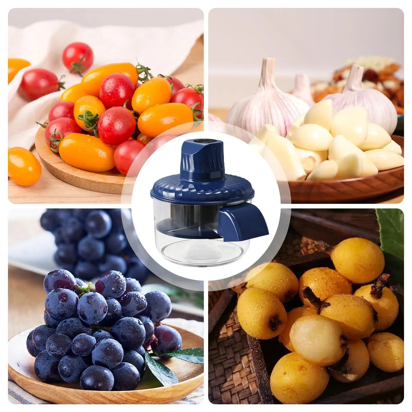 🍎 Sbucciatore elettrico automatico intelligente (wireless e portatile)
Sbucciatore rapido per uva, pomodori e aglio - Uso domestico in cucina