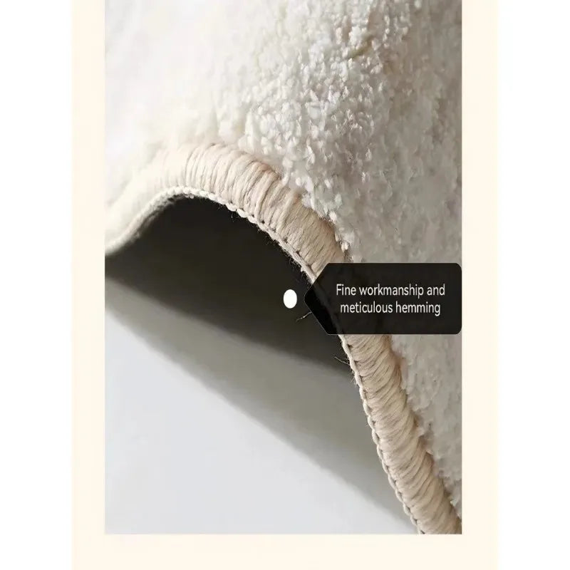 Tappetino per zampa di gatto morbido e resistente all'usura per camera dei bambini, tappetino assorbente per bagno, cartone animato, imitazione cashmere