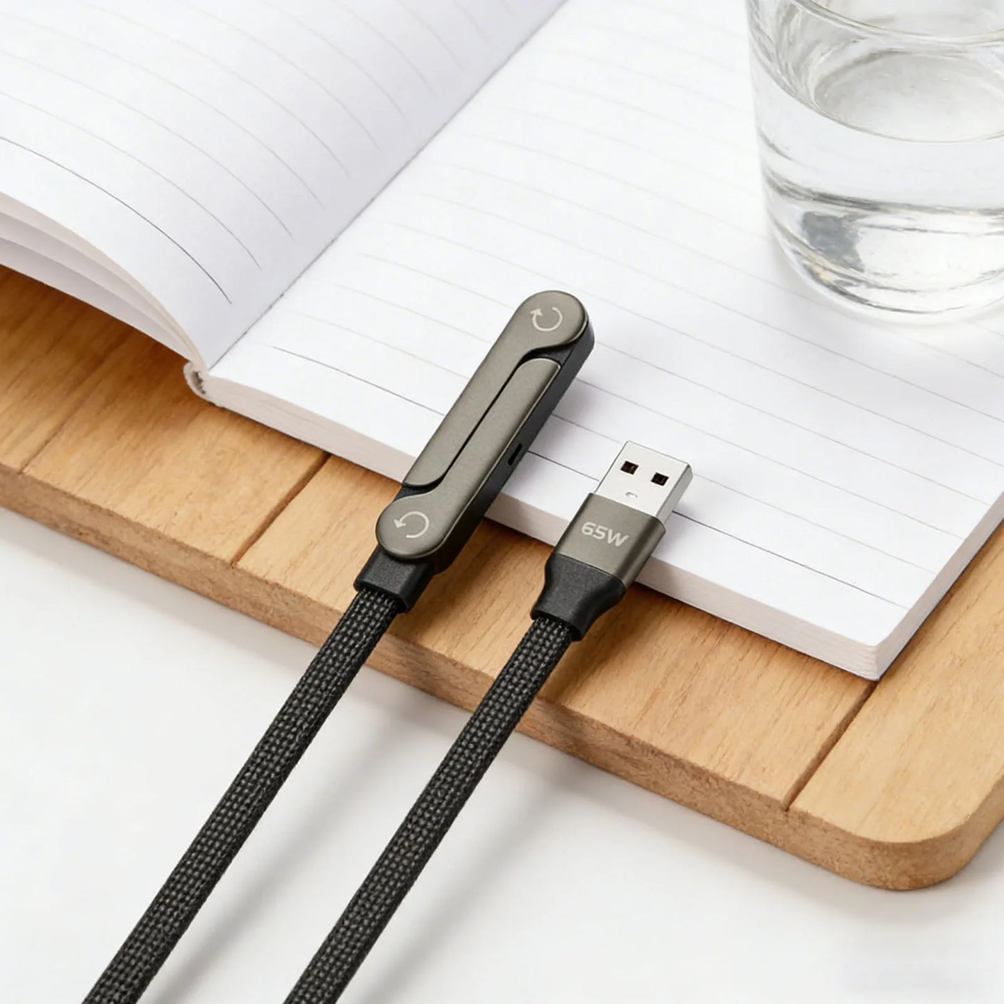 🔌 Cavo dati pieghevole 240W / 65W con supporto invisibile

Cavo intrecciato per ricarica rapida per iPhone 17 e altri dispositivi