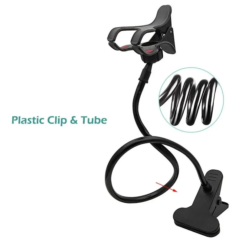 Supporto universale per telefono Lazy Neck - Clip da scrivania flessibile a collo d'oca