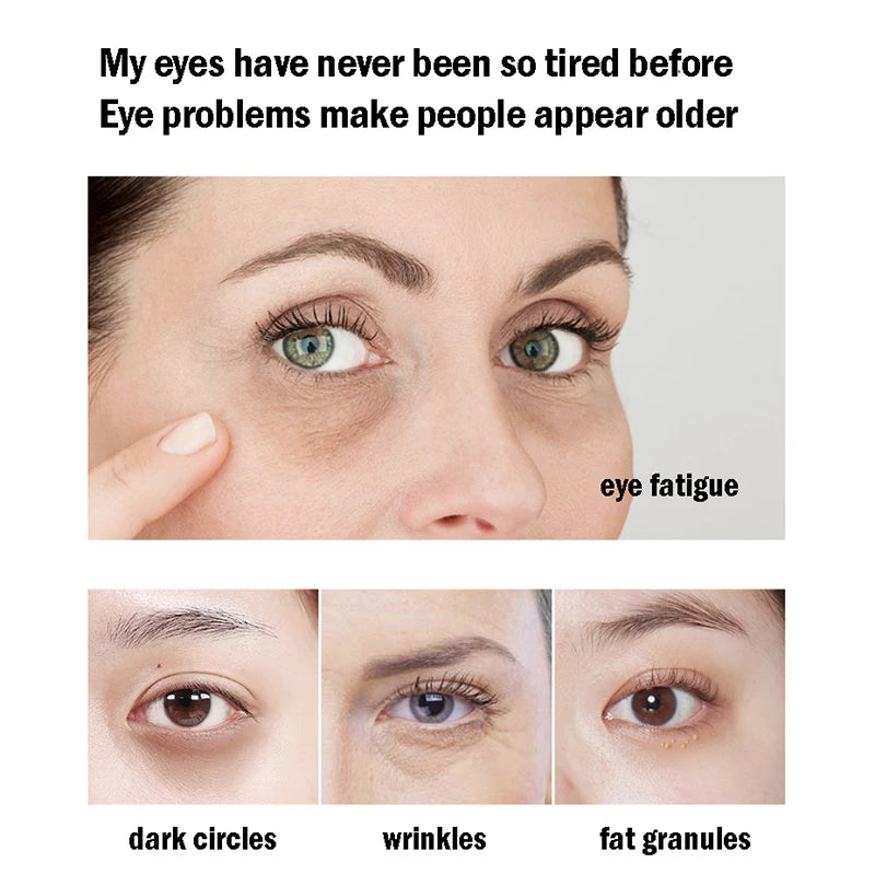 Maschera per gli occhi al collagene e alghe dorate (60 pezzi) – Cerotti in gel anti-occhiaie, gonfiore e anti-età