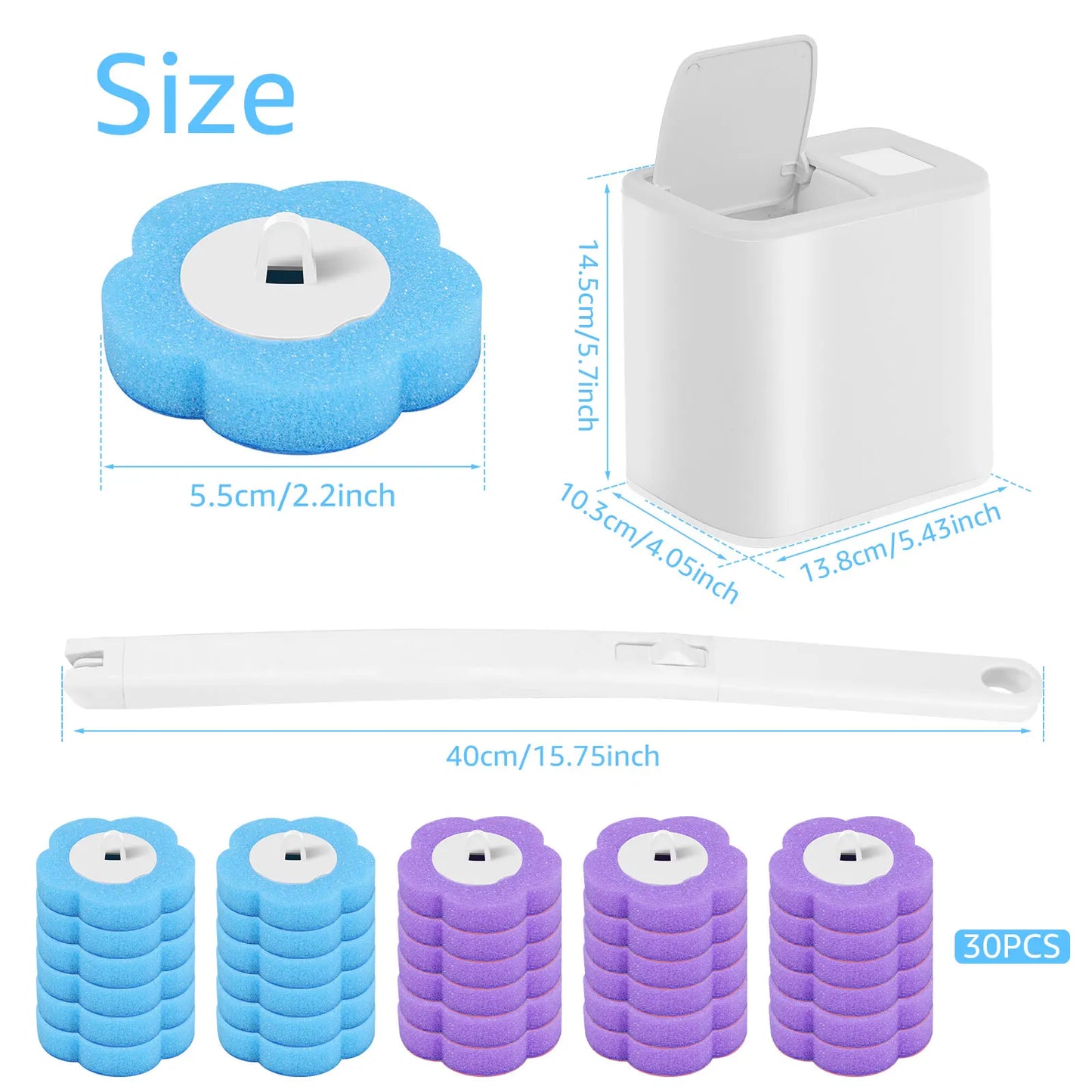 Scopino igienico monouso da parete