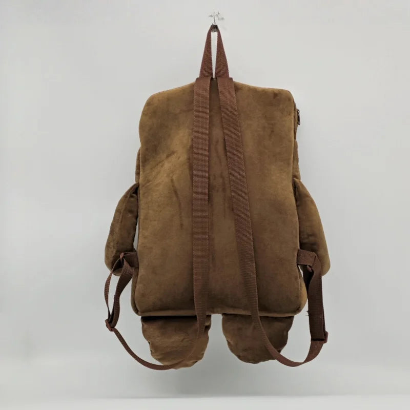 Zaino in peluche Domo Kun – Graziosa borsa a tracolla piccola per donne e uomini
